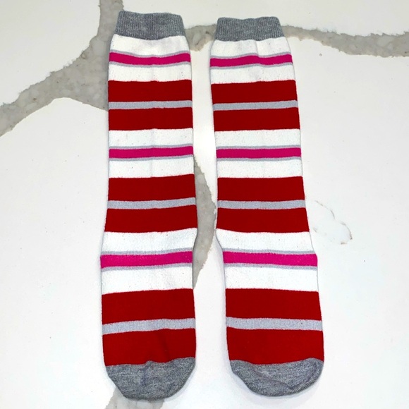 LAND’S END Girls Knee High Boot Socks Winter - Picture 3 of 17